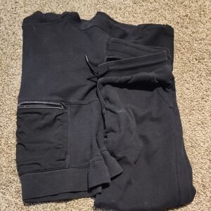 Black Jogger Sweatpants